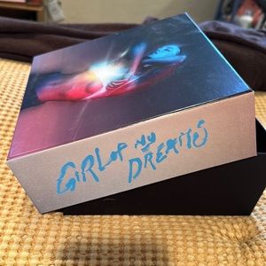 FLETCHER merch box set, including CD, shirt, and box